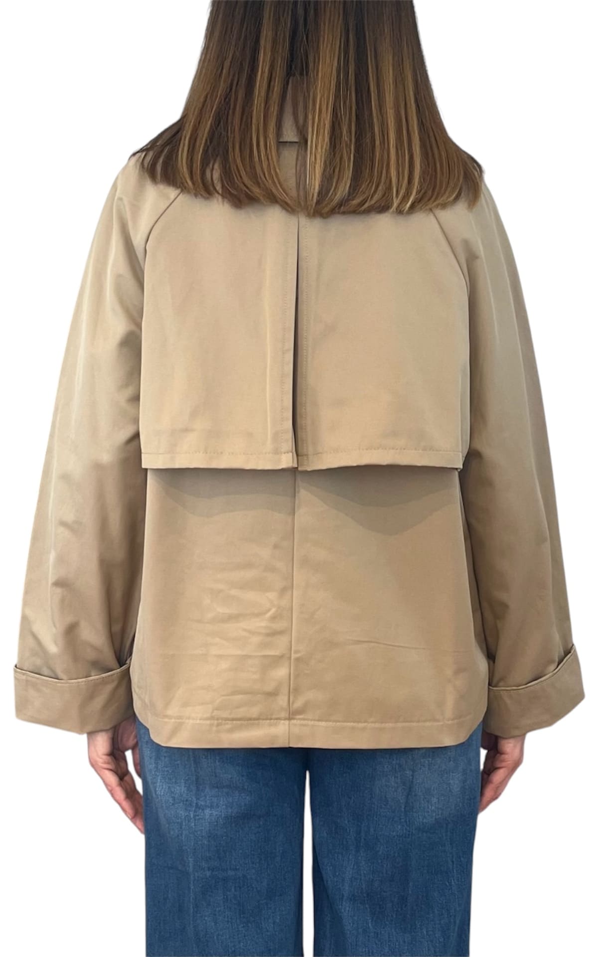 Off-on - Giacca trench corto - Beige