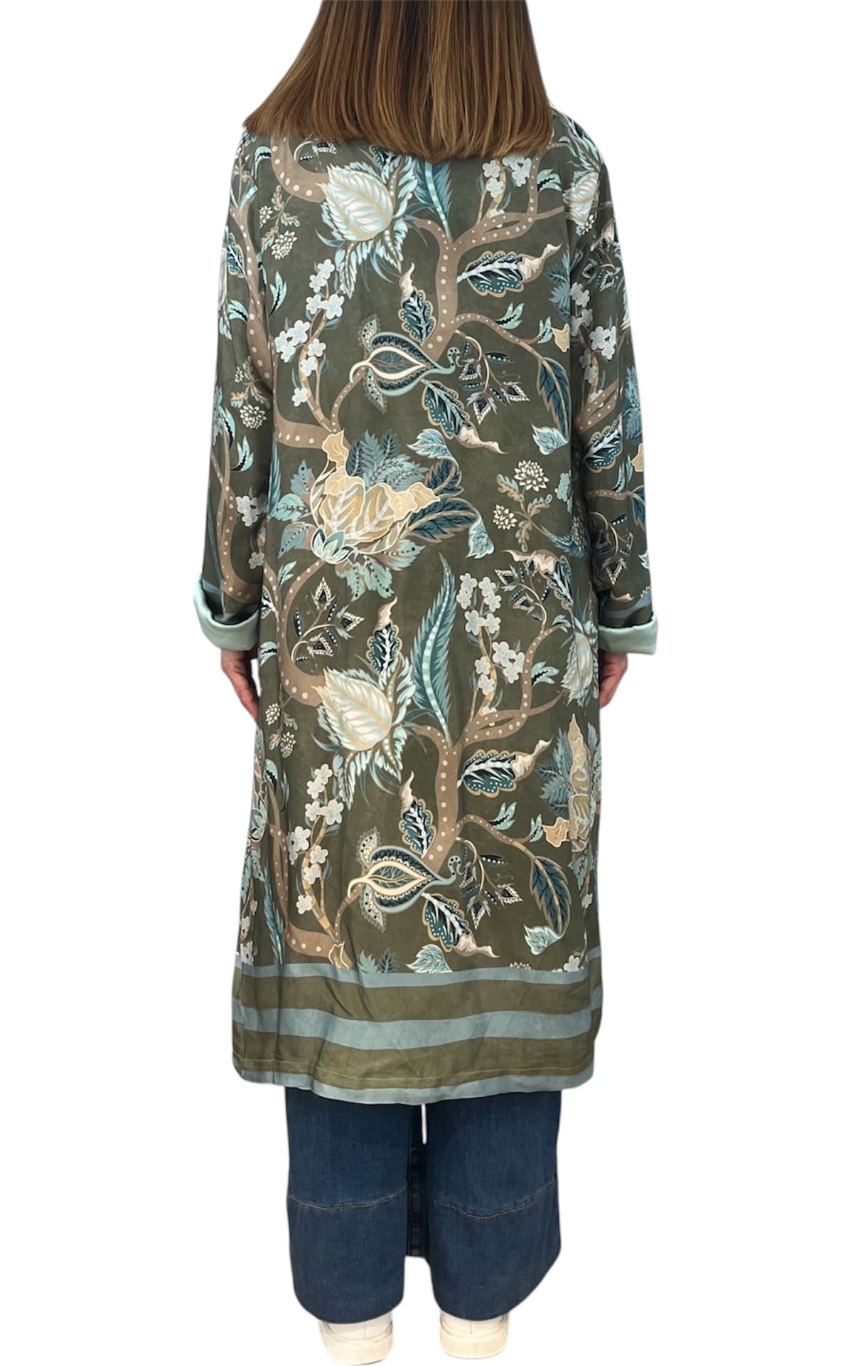 Wu'Side - Kimo lungo - Verde/Azzurro