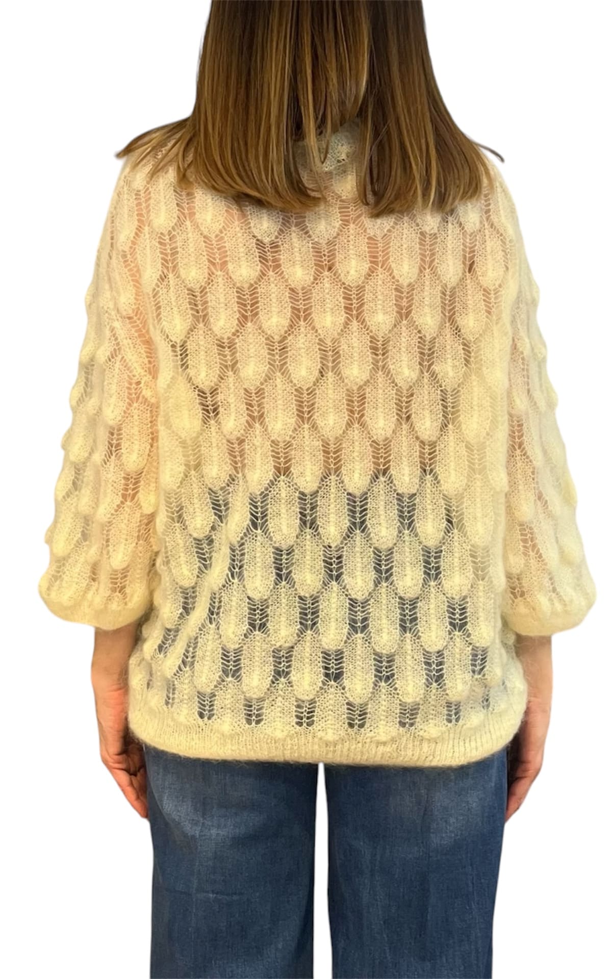 Off-on - Maglia pavone - Giallo