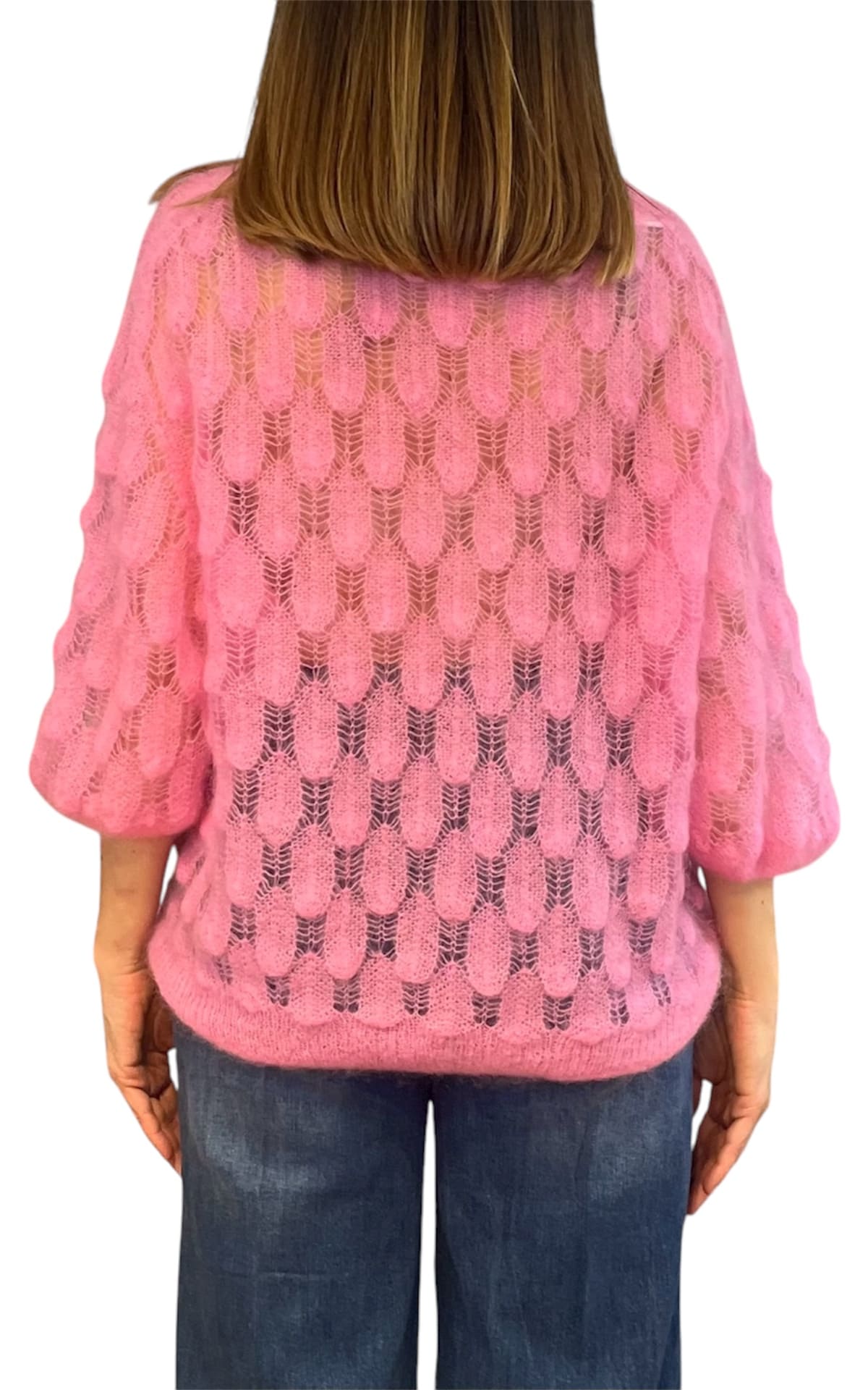 Off-On - Maglia pavone - Fuxia