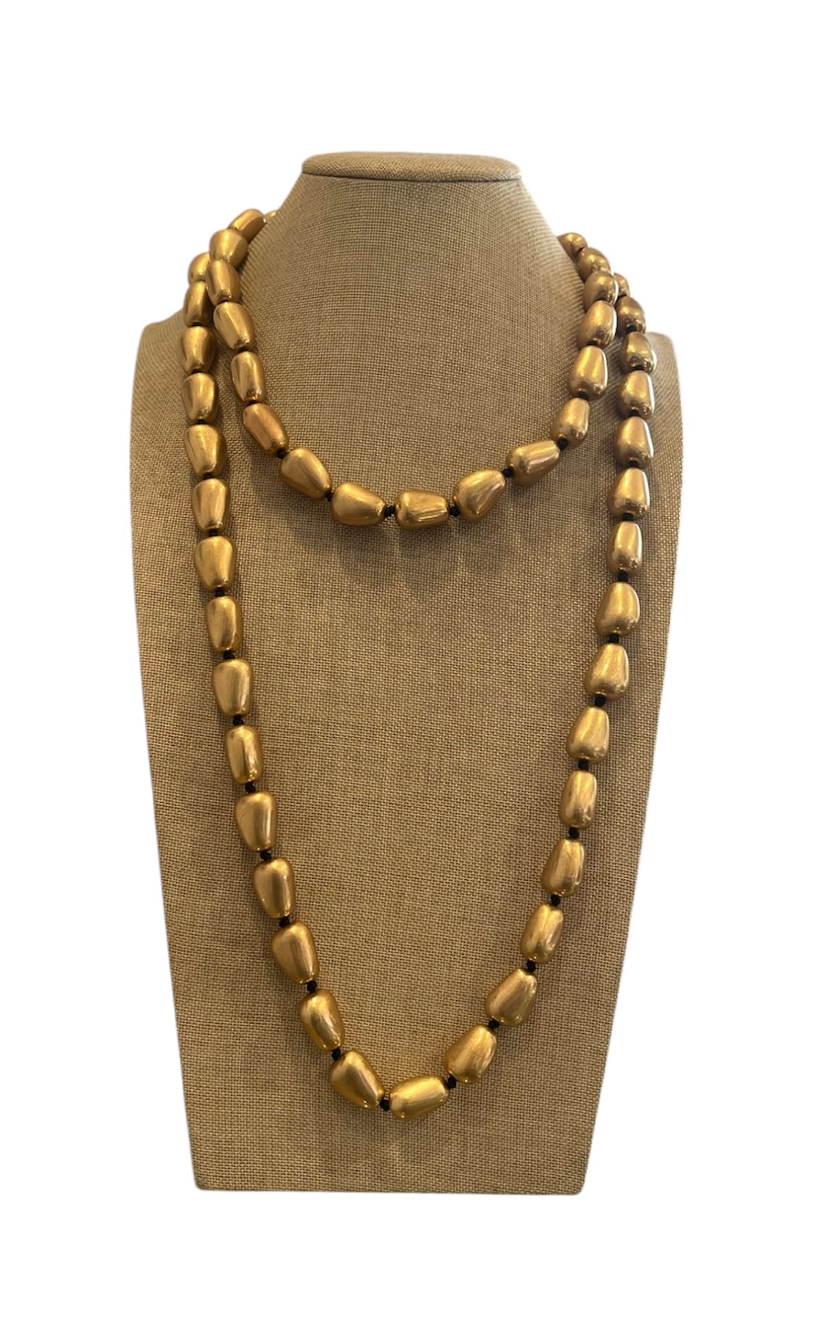 Susan Di - Collana pietre martellate - Oro