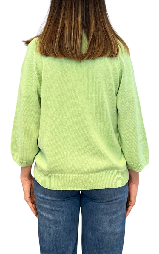 Off-On - Maglia girocollo - Verde