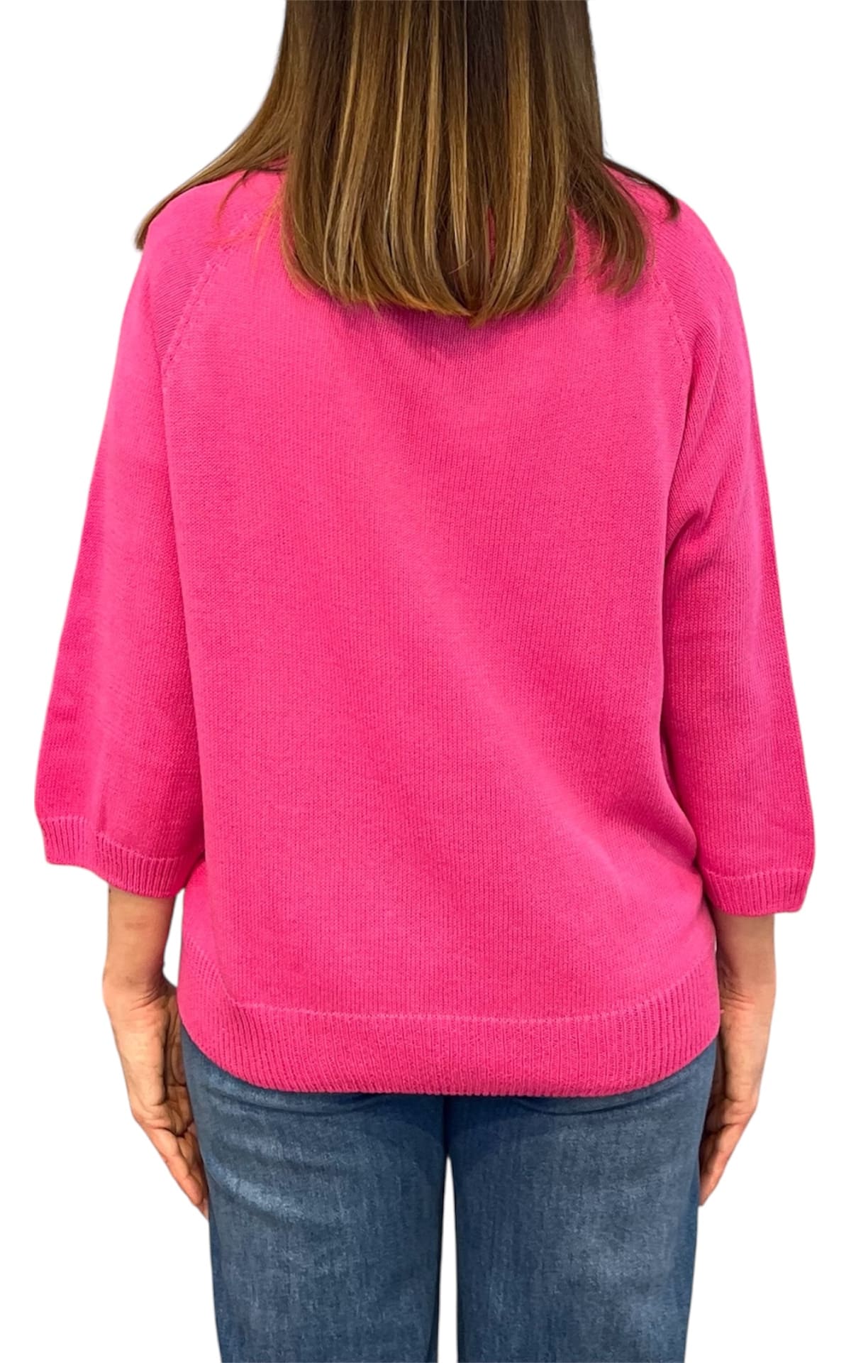 Off-On - Maglia girocollo - Fucsia