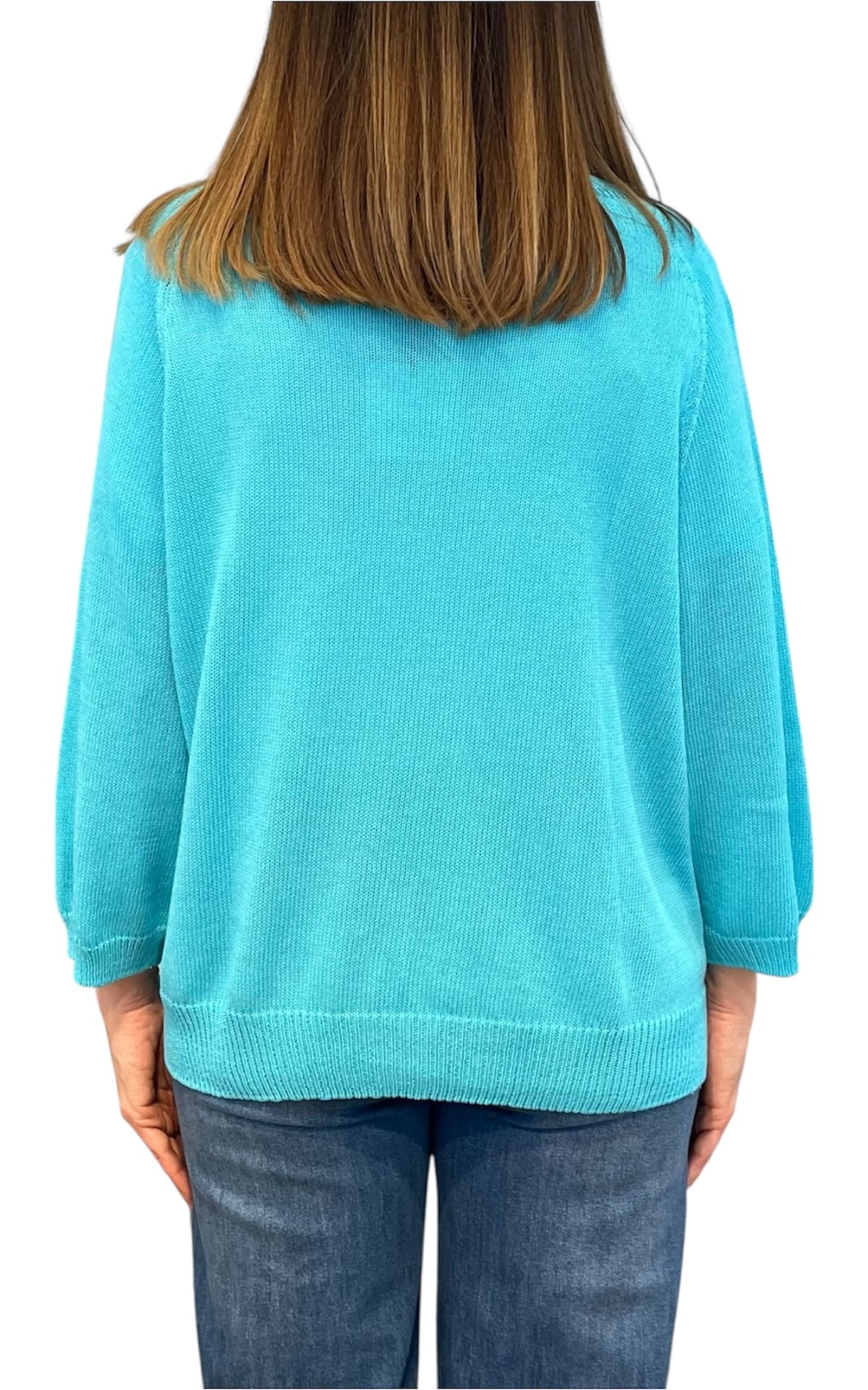 Off-On - Maglia girocollo - Azzurro