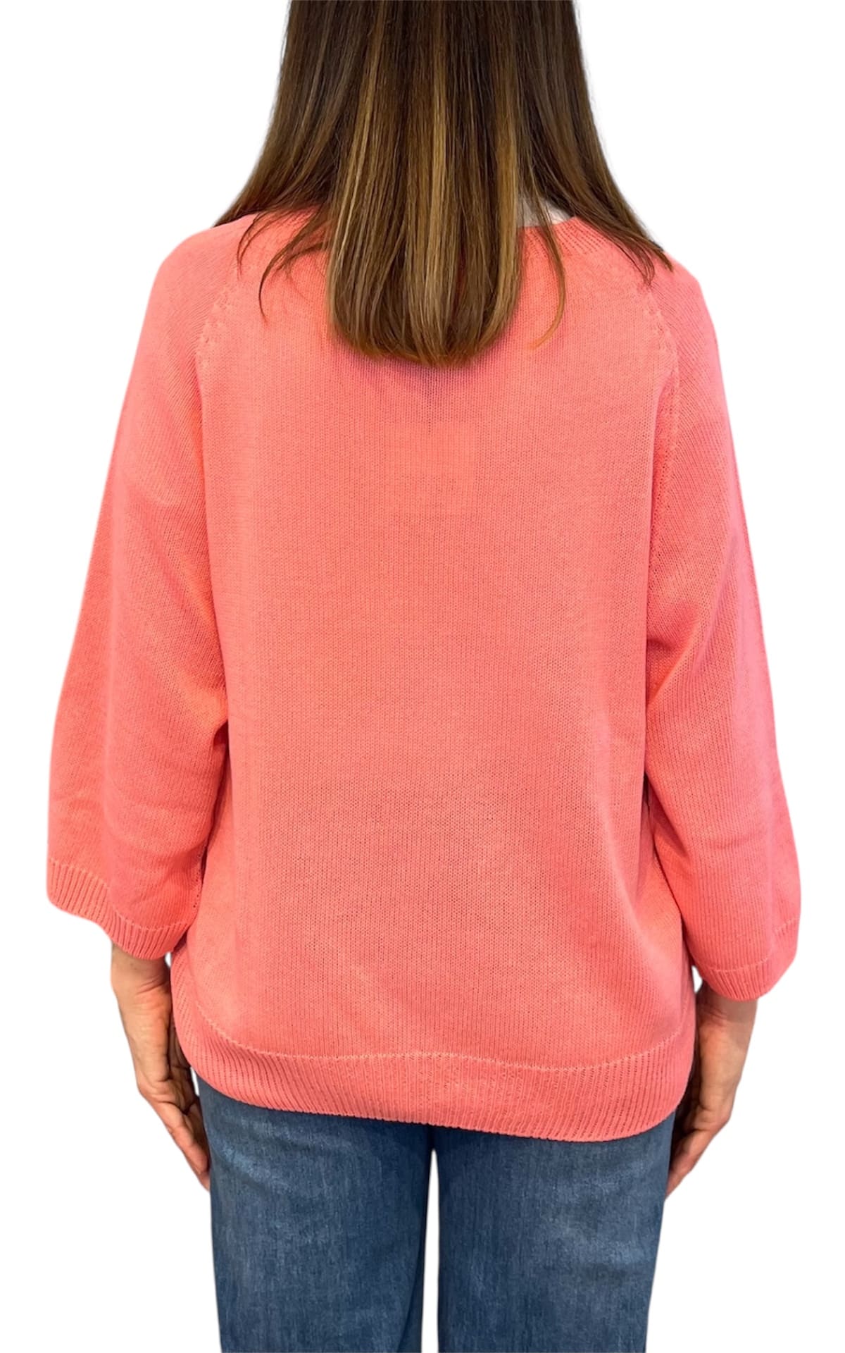 Off-On - Maglia girocollo - Corallo