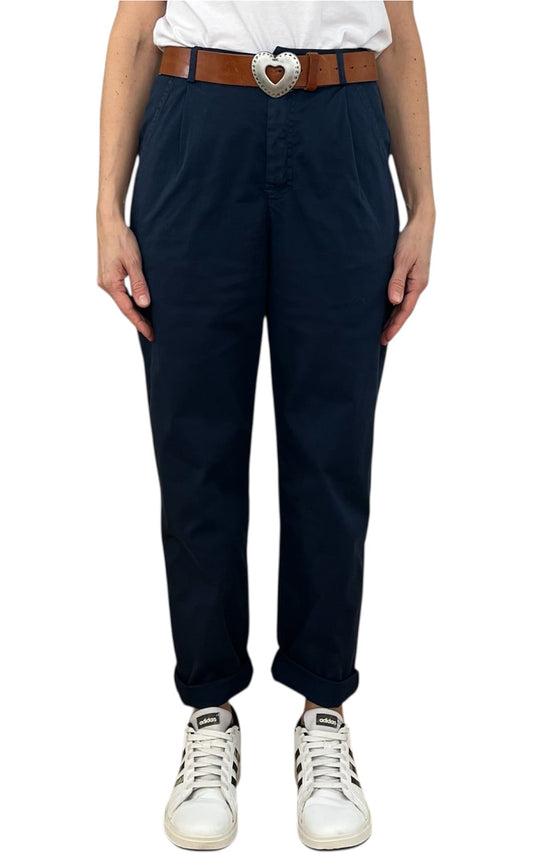 Off-on - Pantalone boyfriend JOELLE - Blu