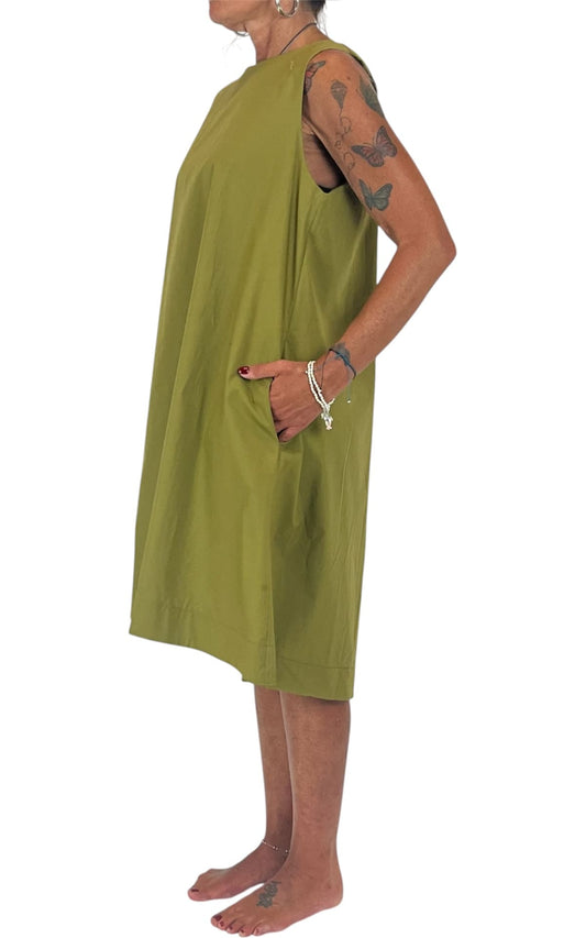 Off-on - Abito trapezio - Olio