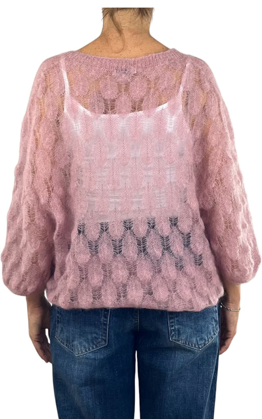 Off-On - Maglia Pavone - Rosa