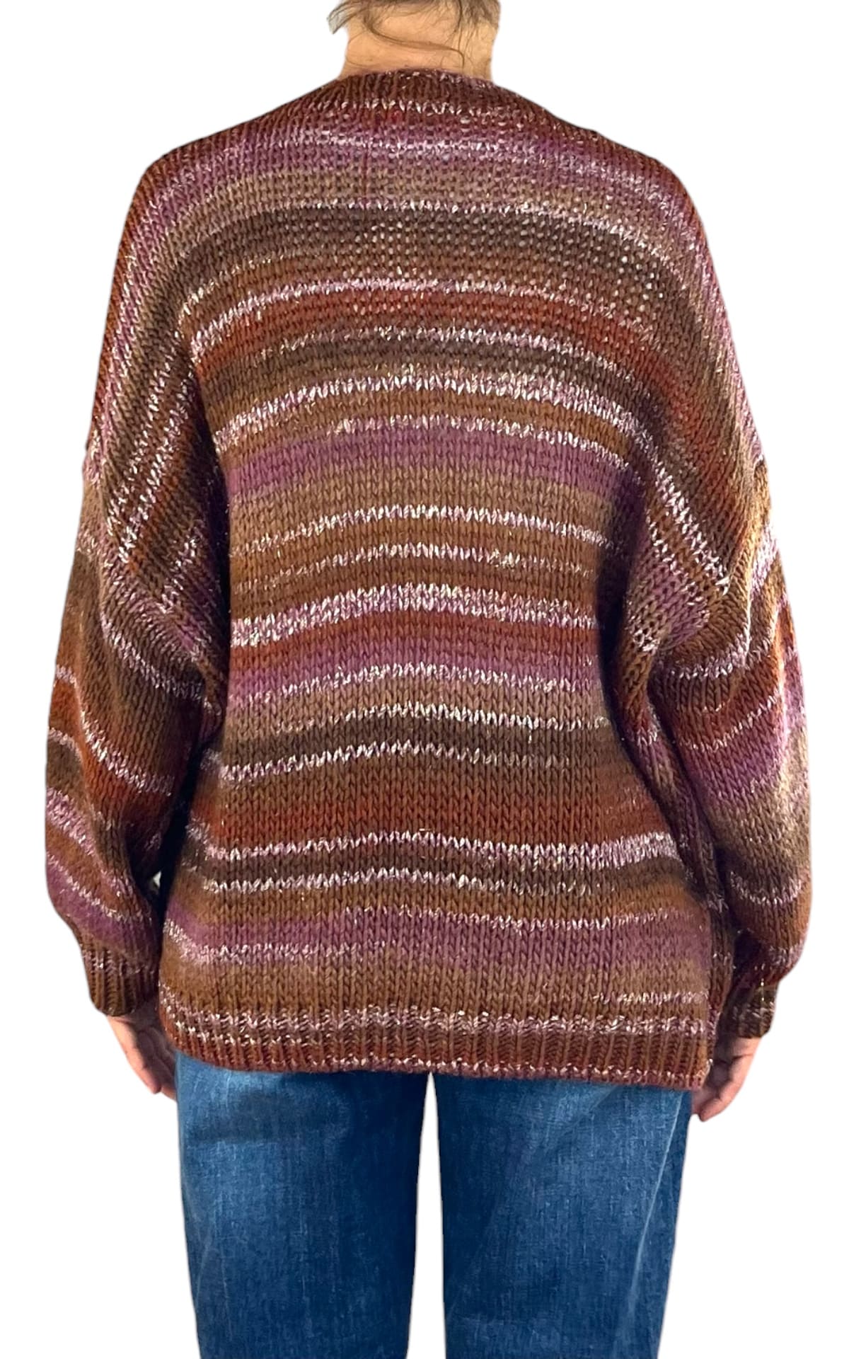 Susan Di - Cardigan sfumato - Magenta