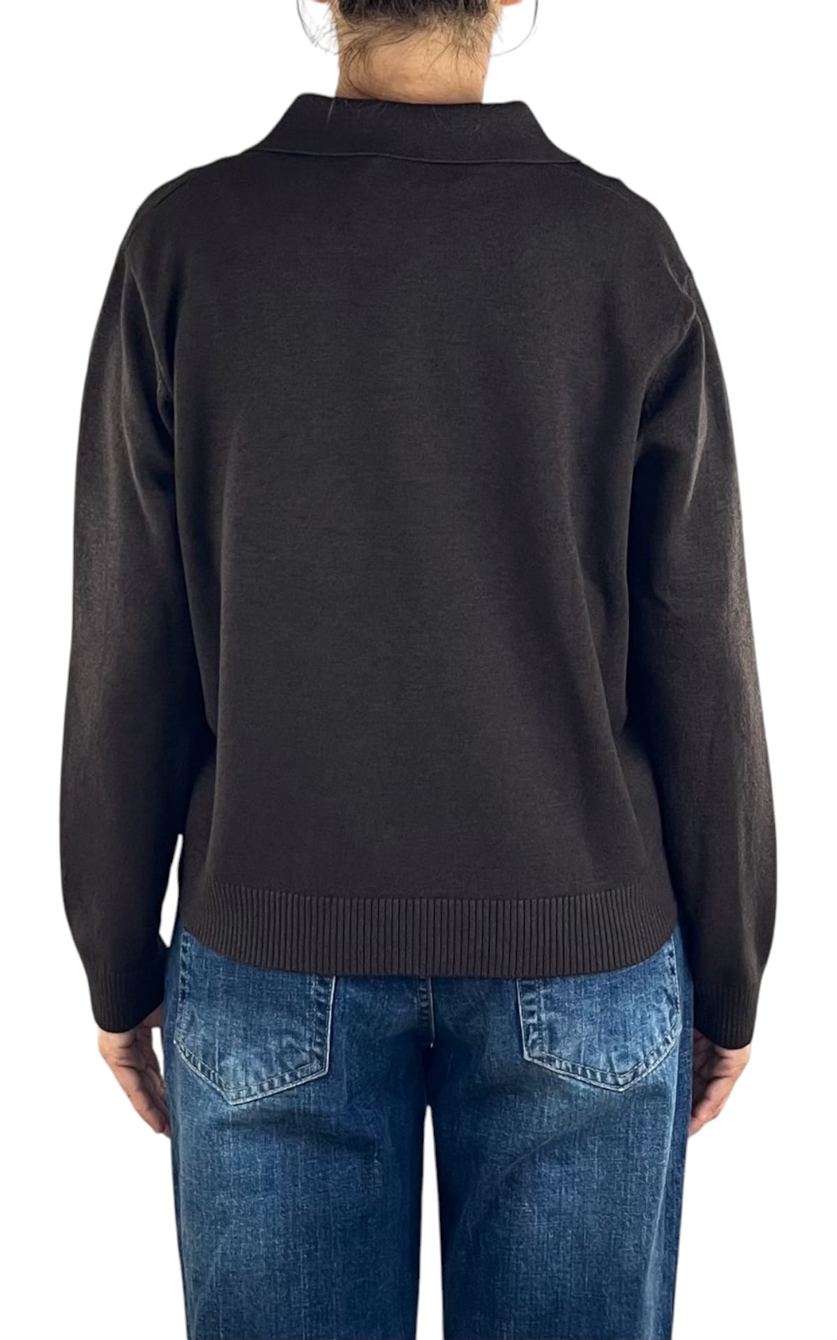 Initial - Polo in maglia - Moro