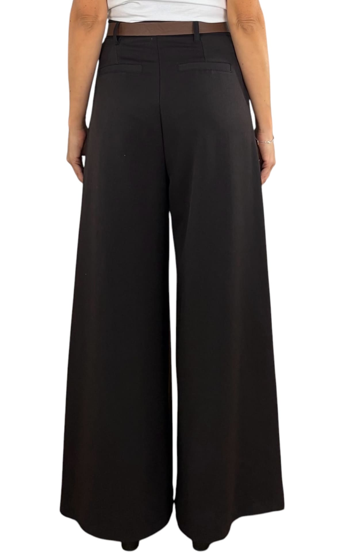 Minth - Pantalone palazzo - Moro