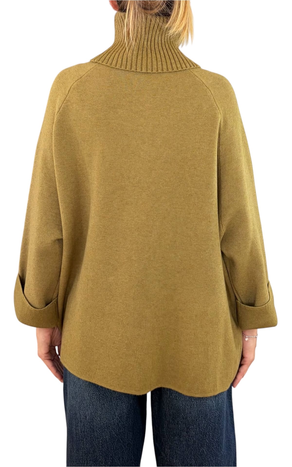 Initial - Maglia over tasche - Olio