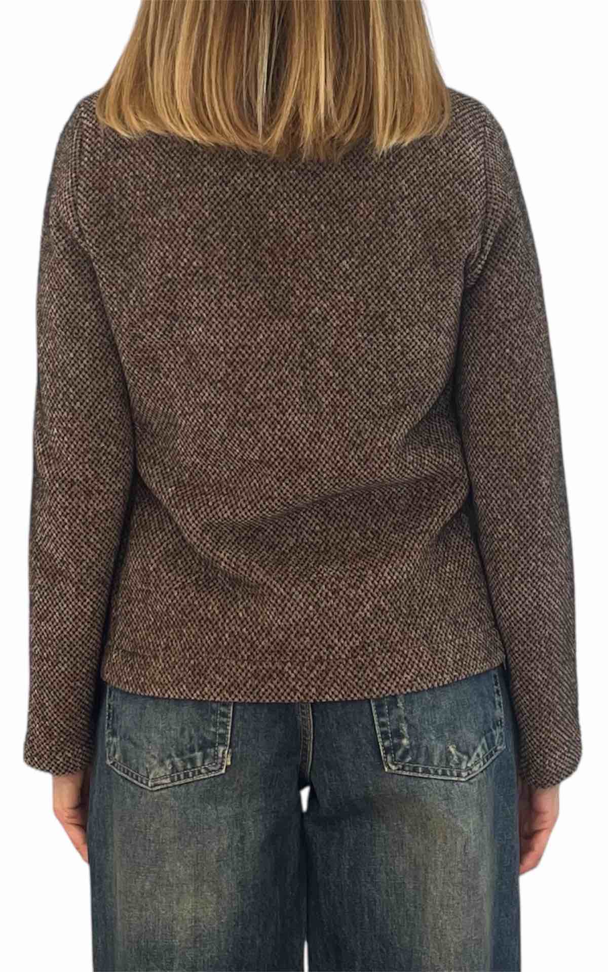 Susan Di - Giacca sale e pepe - camel