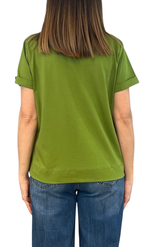Off-on - Maglia scatola - Verde