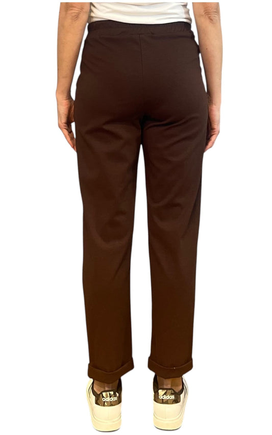 Off-on - Pantaloni pences - Testa di moro