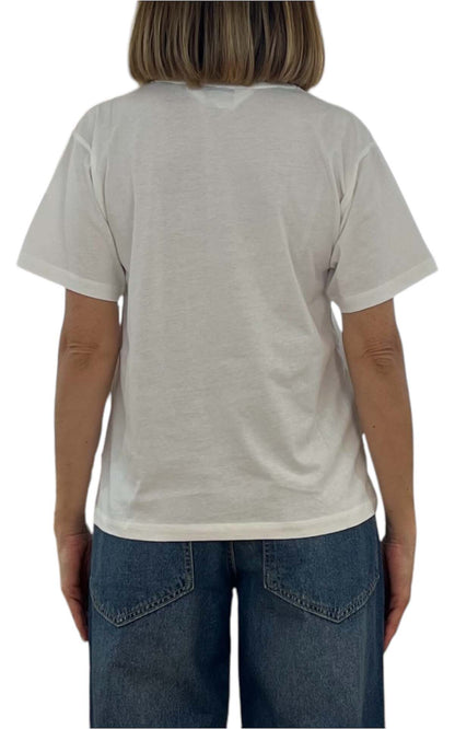 Compañia Fantastica - Tshirt cherry - bianco