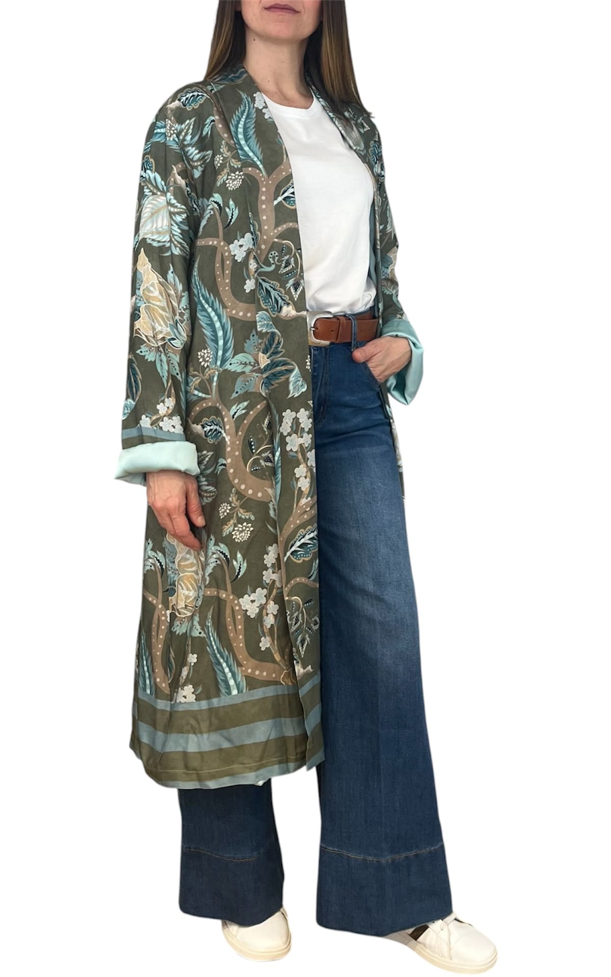 Wu'Side - Kimo lungo - Verde/Azzurro