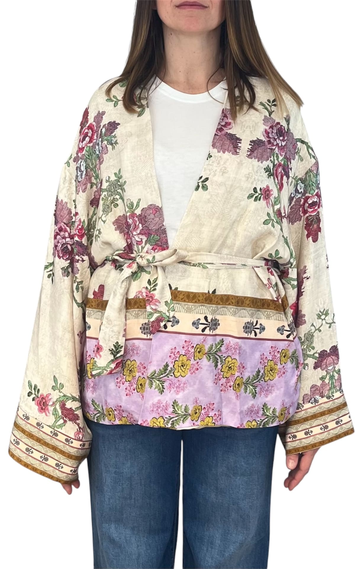 Wu'Side - Kimono corto - Burro