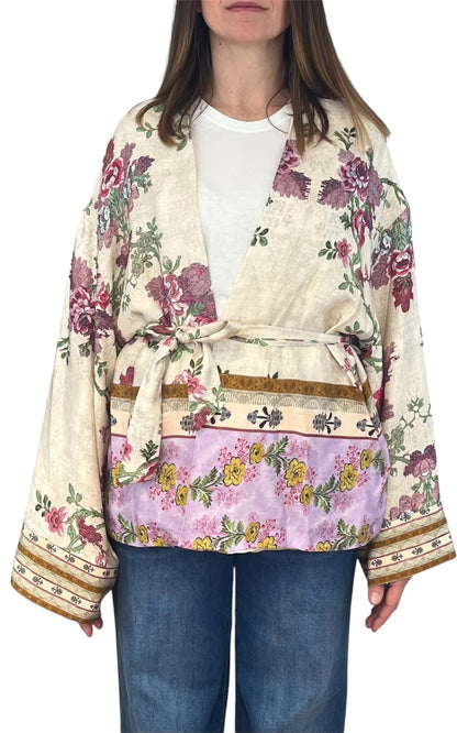 Wu'Side - Kimono corto - Burro