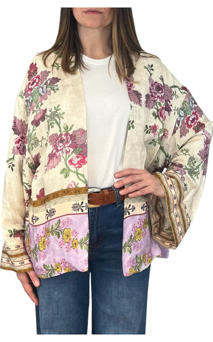 Wu'Side - Kimono corto - Burro