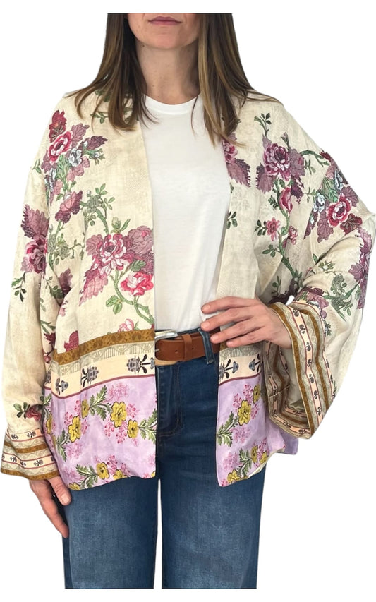 Wu'Side - Kimono corto - Burro