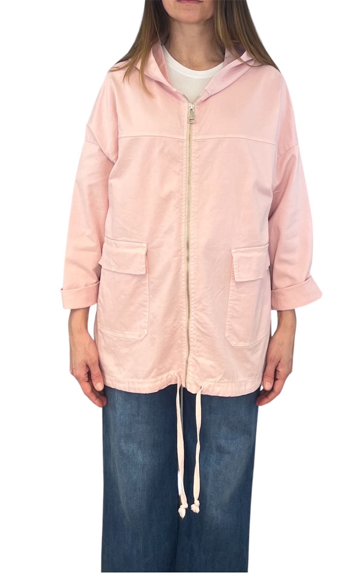 Off-on - Parka lungo - Rosa