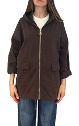 Off-on - Parka corto - Testa di moro