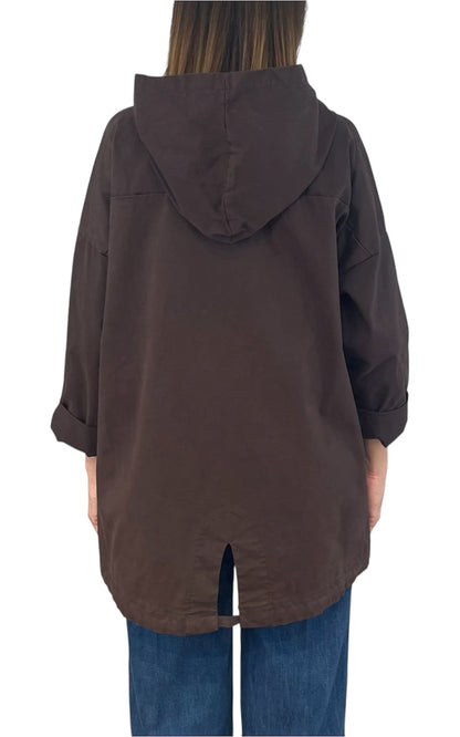 Off-on - Parka corto - Testa di moro