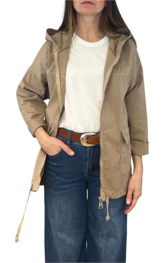 Off-on - Parka corto - Beige