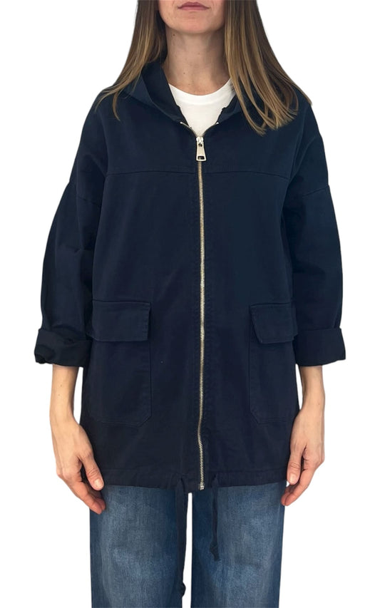 Off-on - Parka lungo - Blu