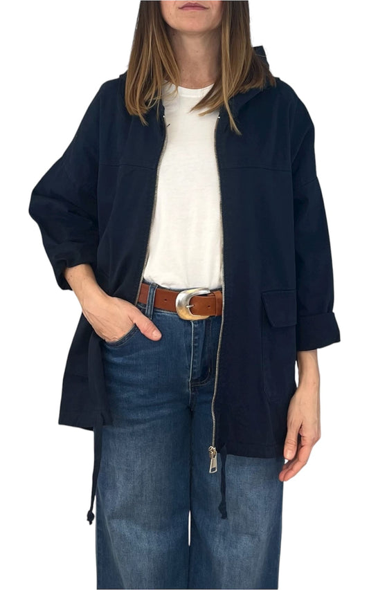 Off-on - Parka lungo - Blu