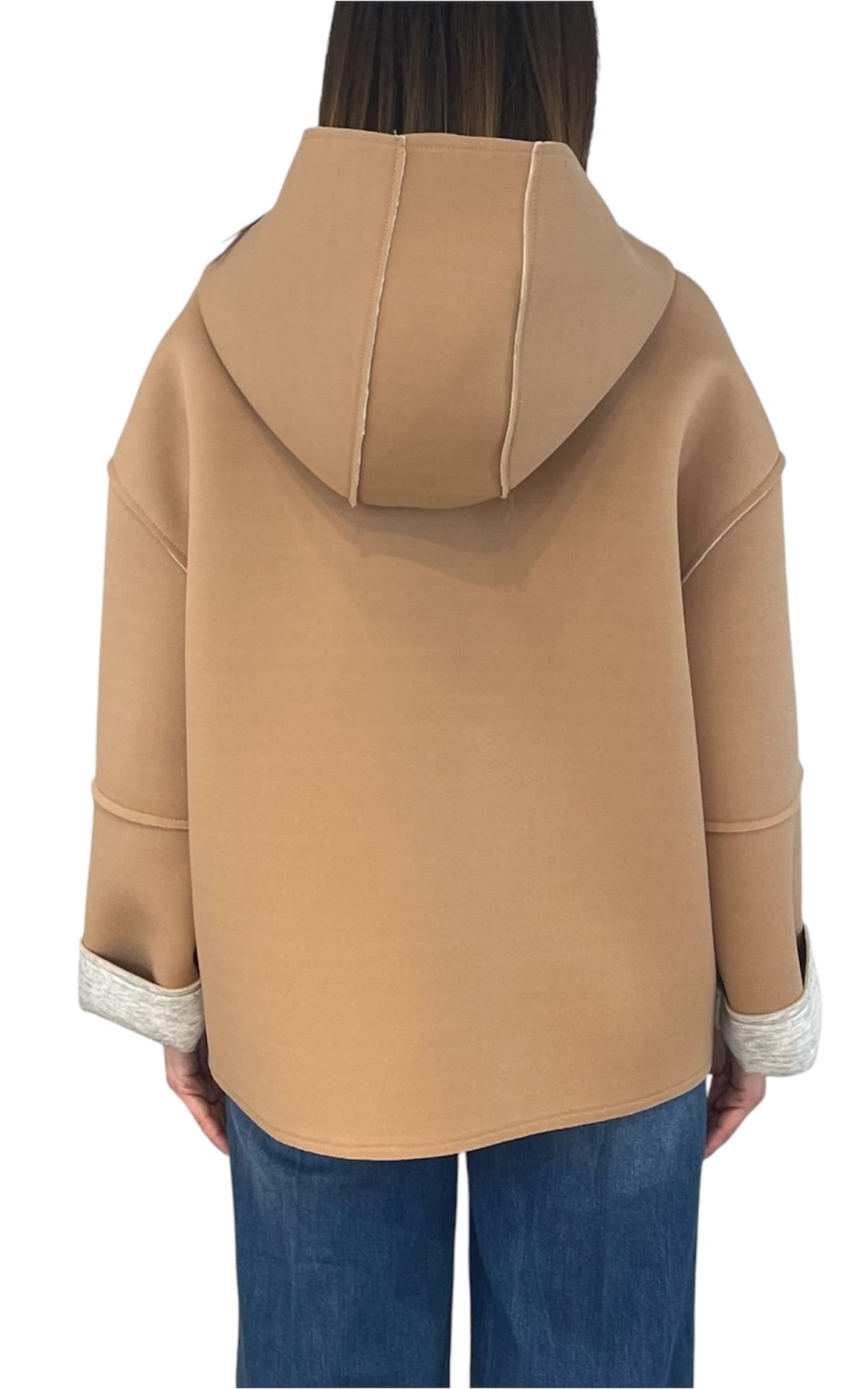 Off-on -Giacca neoprene - Camel