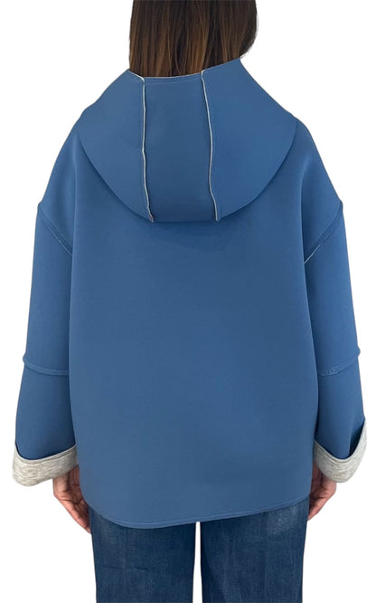 Off-on - Giacca neoprene - Azzurro