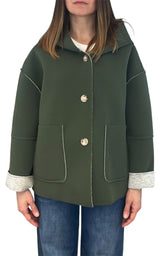 Off-on - Giacca neoprene - Verde militare