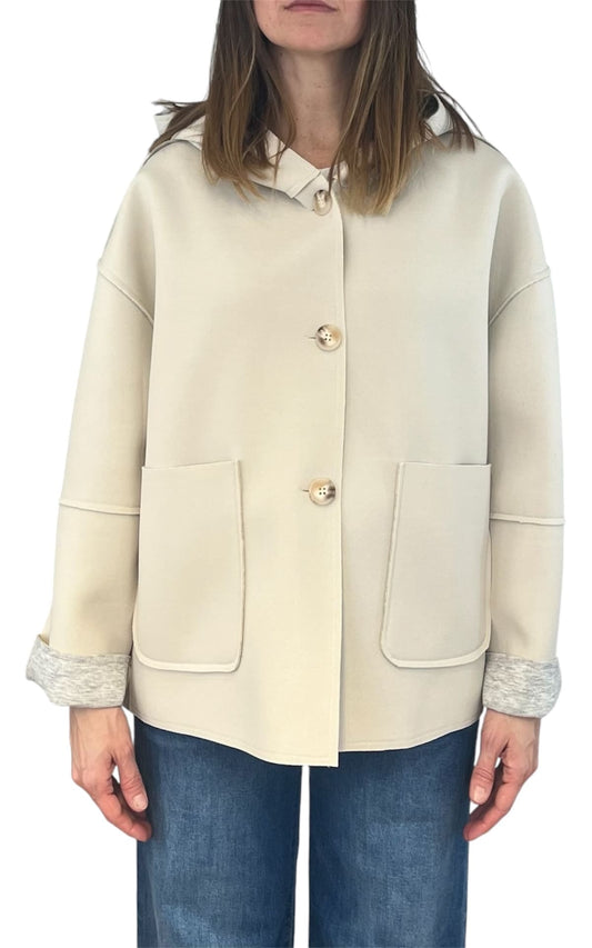 Off-on - Giacca neoprene - Burro