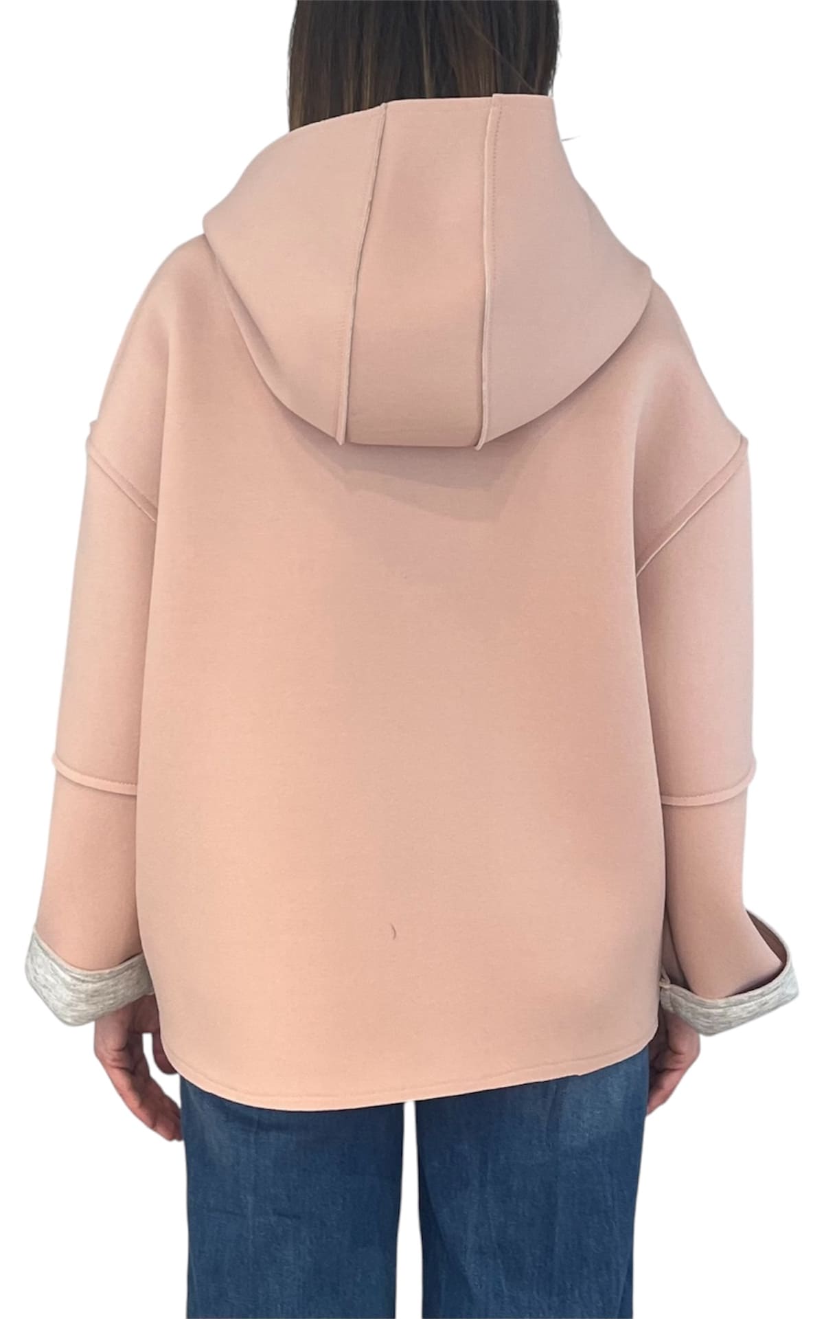 Off-on -Giacca neoprene - Rosa