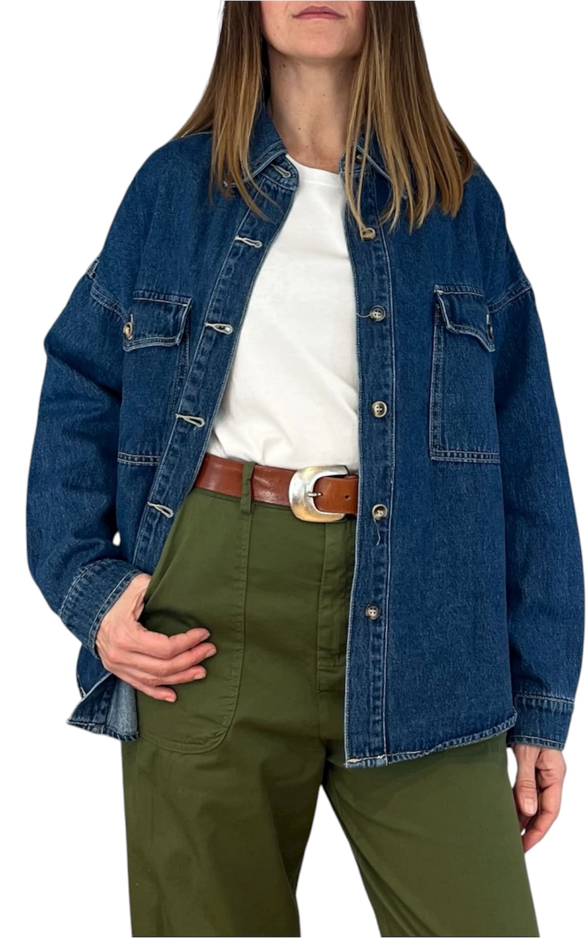 Off-On - Giacca/Camicia jeans - Denim