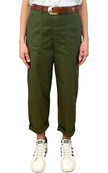 Off-on - Pantalone Lory - Verde militare