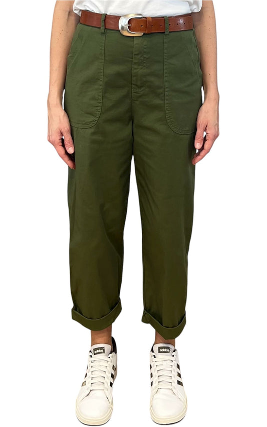 Off-on - Pantalone Lory - Verde militare
