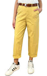 Off-on - Pantalone Lory - Giallo