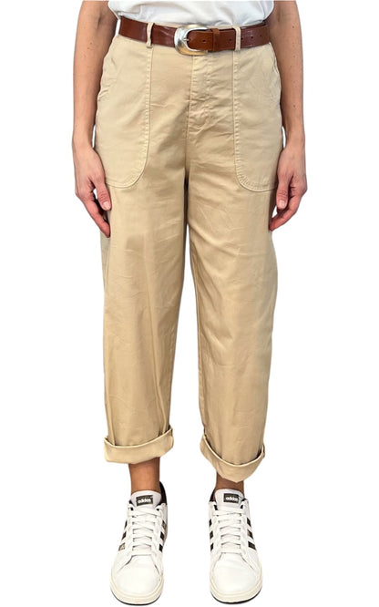 Off-on - Pantalone Lory -Sabbia