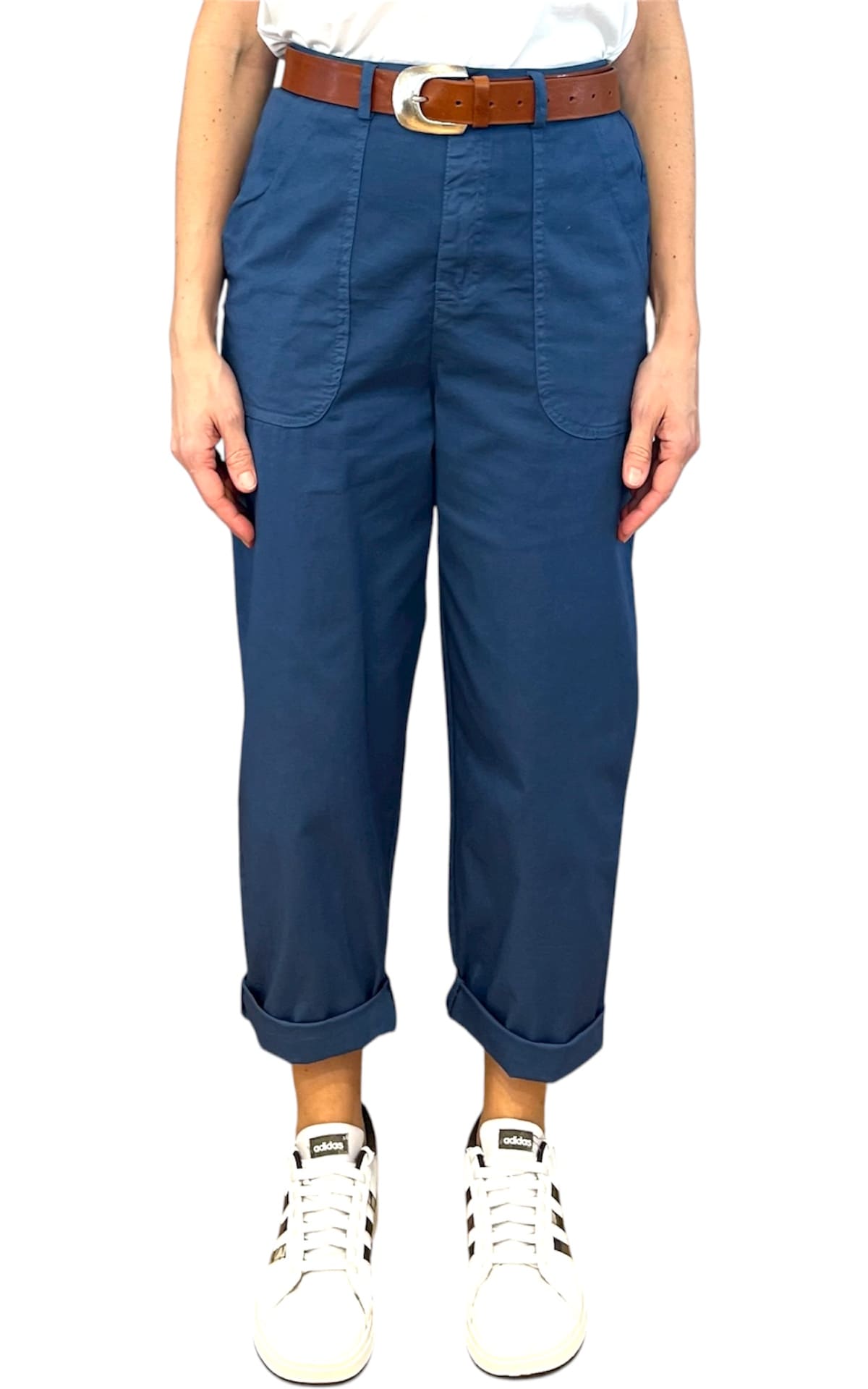 Off-on - Pantalone Lory - Azzurro