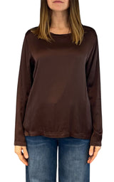 Off-on -Blusa - Testa di moro