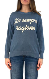 Off-on - Maglia ho sempre ragione - Azzurro