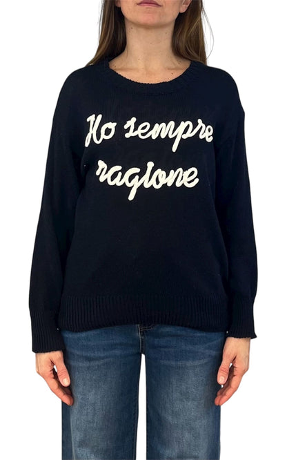 Off-on - Maglia ho sempre ragione - Blu