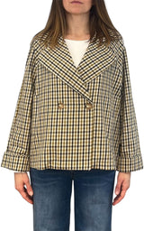 Off-on - Giacca trench corto - Check