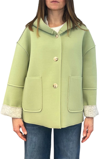 Off-on - Giacca neoprene - Menta