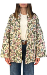 Off-on – Giacca damascata – Burro