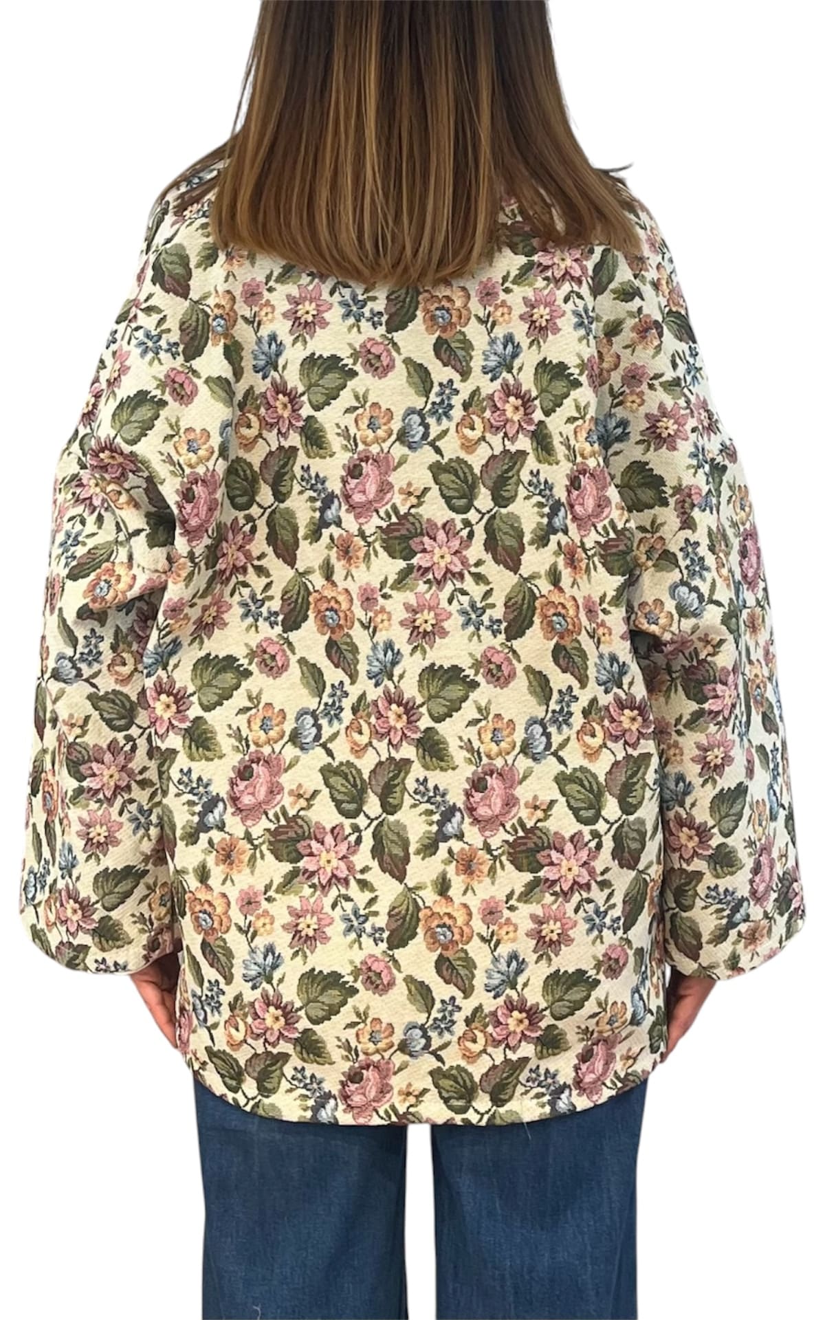 Off-on – Giacca damascata – Burro