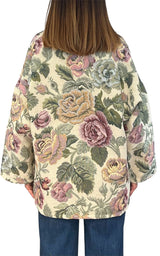 Off-on – Giacca damascata – Burro